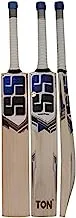 SS English Willow Cricket Bat (Size: Size 4,Leather Ball)