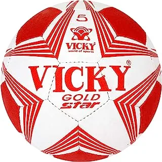 Vicky iSmile, Size-5 Football,Blue-Yellow-White