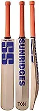 SS Dhoni Profile Grade 1 English Willow Cricket Bat (Size: Short Handle,Leather Ball)