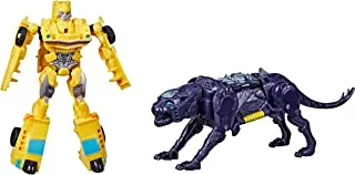 Transformers: Rise of the Beasts Movie, Beast Alliance, Beast Combiners 2-Pack Bumblebee & Snarlsaber Toys, Ages 6 and Up, 5-inch