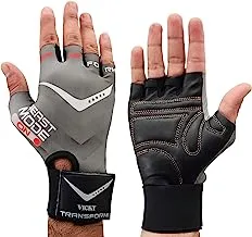 Vicky Attack, M Gym Gloves,Grey