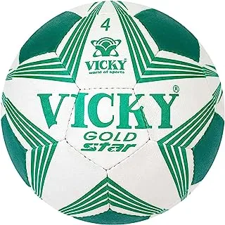 Vicky Gold Star, Size-4 Football,Green-White