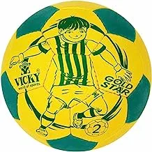 Vicky Gold Star, Size-2 Football,Yellow-Green