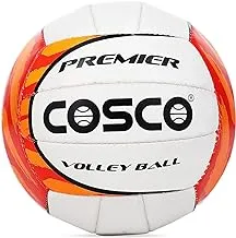Cosco Premier Rubber Volleyball (4, Multicolor)