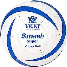 Vicky Smash Super Volley Ball,White-Blue