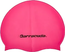 Leader Sport Aj040 Flat Silicone Swim Cap, Pink