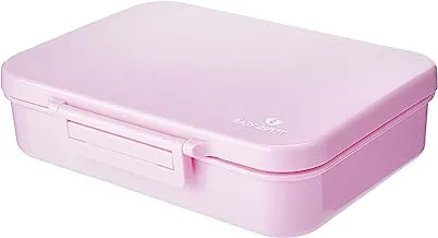 Babys Spot Plain Lunch Box, Baby Pink