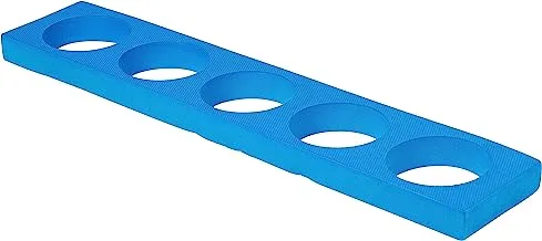 Leader Sport ASA451 Foam Roller, 97 cm x 19 cm Size, Blue