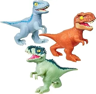 Heroes of Goo Jit Zu Exclusive Jurassic World Action Figure, 3 Pack