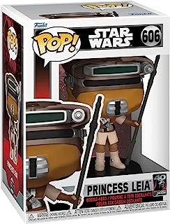 Funko Pop Star Wars: Return of The Jedi 40th Leia (Boushh) Collectible Toy