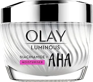 Olay Luminous Niacinamide + AHA Face Cream Moisturizer, 50 g