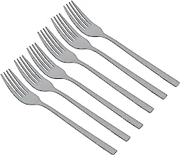 Al Saif Montana Design Stainless Steel Table Fork Set 6-Pieces