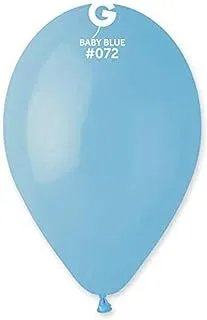 Gemar Latex Balloon G110-Baby Blue-072-11'' Without Helium