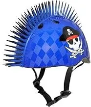 Raskullz C-Preme Eyepatch Pirate Mohawk Fit System Child Helmet, 50-54 cm Size, Blue