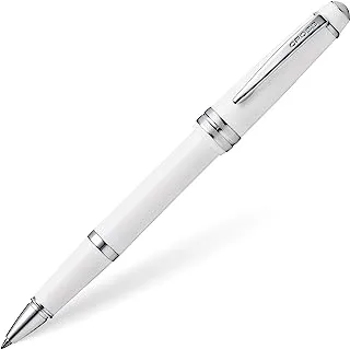 قلم حبر جاف من كروس بيلي، مصقول باللون الأبيض، AT0745-2