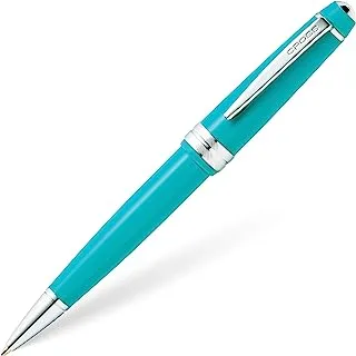 قلم حبر جاف من الراتنج باللون الأزرق المخضر المصقول من كروس بيلي