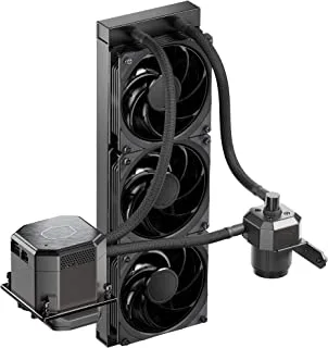 Cooler Master MasterLiquid ML360 SUB-Zero, Thermoelectric Cooling (TEC) AIO CPU Liquid Cooler Powered by Intel® Cryo Cooling Technology, 2nd Generation Pump, 360 Radiator for Intel LGA 1200