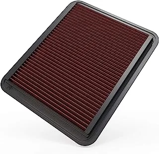 K&N Engine Air Filter: Reusable, Clean Every 75,000 Miles, Washable, Replacement Car Air Filter: Compatible 2005-2012 Chevy/Buick/Cadillac/Pontiac (Malibu, Equinox, Lucerne, DTS, G6, Torrent), 33-2296