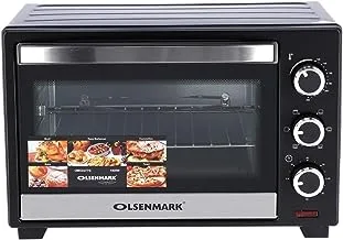 Olsenmark Electric Oven 1600W 24 L OMO2277 Black