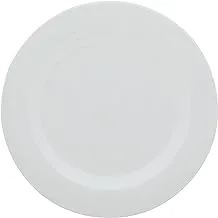 Lexuse Flat Plate, 12 Pieces, 23 cm, White