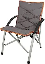 Kadi Outdoor Folding Portable Chair - Multifunctional Picnic Seat, Outdoor and Garden Chair - Gray