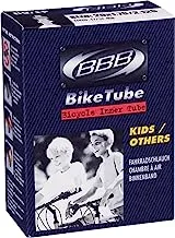 BBB لركوب الدراجات BikeTube 16 أنبوب داخلي للدراجة ، طول الصمام 33 ملم ، أسود