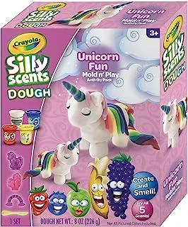 Crayola Silly Unicorn Scented Modelling Paste Set for 3+ Year Kids