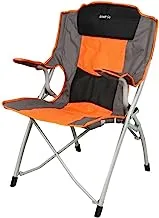 Style 1 Armrest Travel Chair - Orange - Judge