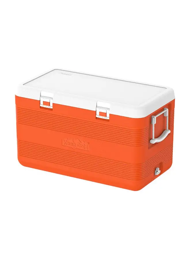 Cosmoplast Keepcold Deluxe Icebox Orange 127.0Liters