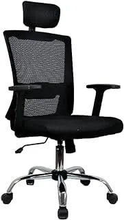 Office Chair Ergonomic Office Chair High Back Mesh Computer Chair with Adjustable height, Adjustable Lumbar Support, Adjustable Armrest, Adjustable Backrest and Headrest