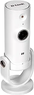 كاميرا D-Link DCS-8000LH/B Mini Indoor IP Security، 720p HD، اتصال واي فاي، تسجيل سحابي، كشف الصوت والحركة، رؤية ليلية ونهارية، متوافق مع Alexa وGoogle Assistant - إصدار المملكة المتحدة