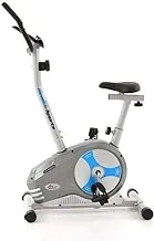 Healthcare GK858 Magnetic Stationary Exercise Bike with Moving Seat, Multicolor