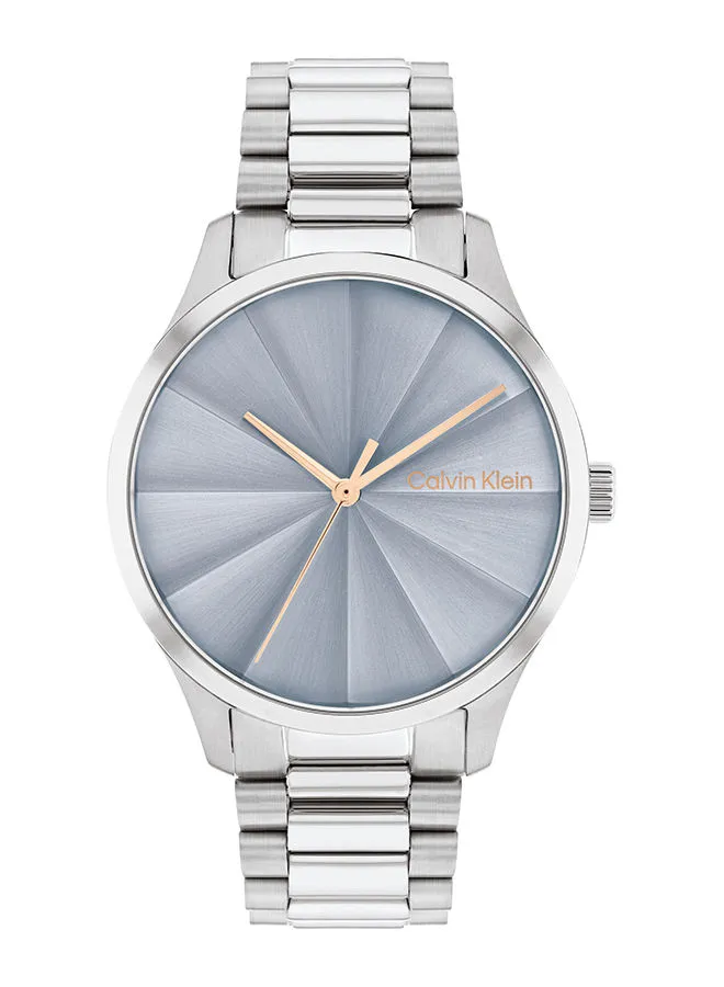CALVIN KLEIN Unisex Analog Round Shape Stainless Steel Wrist Watch - 25200230 - 35 mm