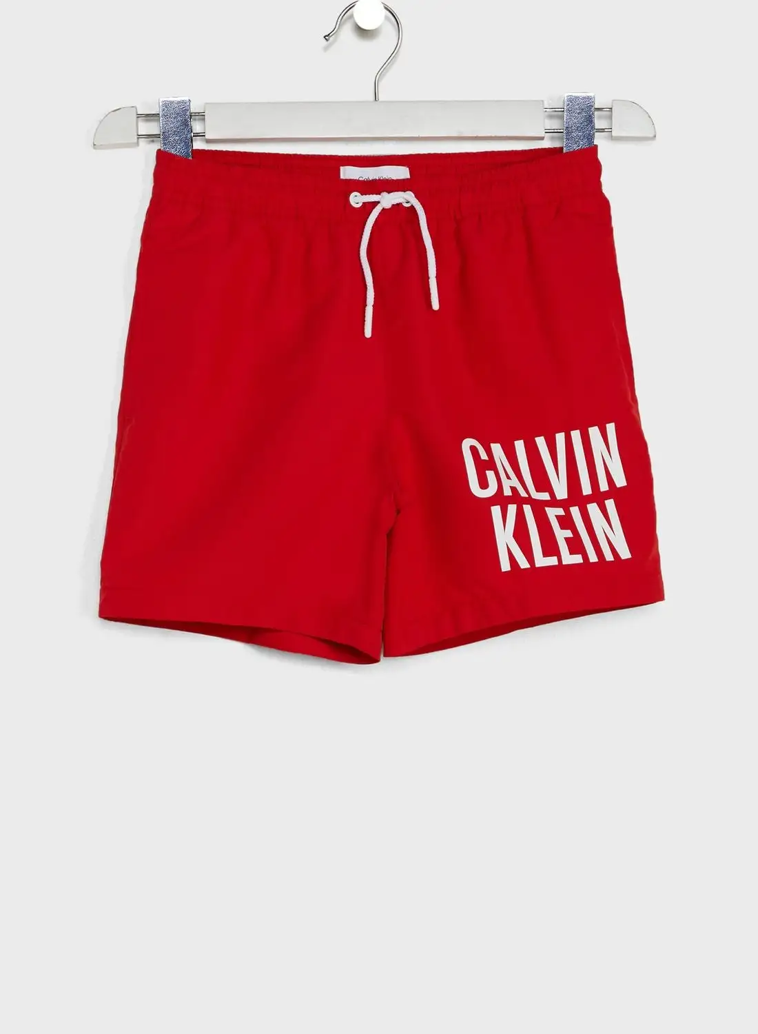 CALVIN KLEIN Youth Logo Drawstring Swim Shorts