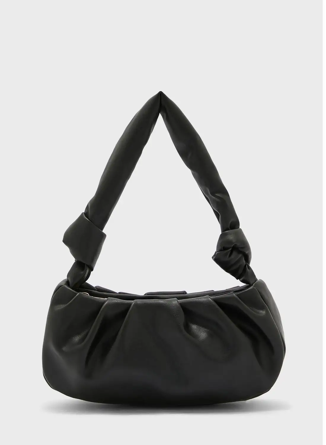 Missguided Knot Detail Hobo Bag