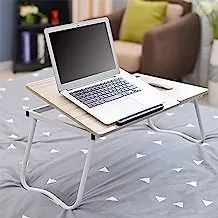 S-PLUS Adjustable Folding Portable Bed Tray Table Laptop Notebook Computer Desk