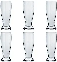 NADIR Munich Beer Tumbler Set - 6-Piece 300ml Glasses