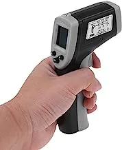 Eacam Digital Infrared Thermometer, -50-380°C Industrial Temperature Gun Non-Contact with Backlight