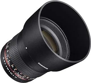Samyang SY85M-E 85mm F1.4 Aspherical High Speed Lens for Sony E-Mount Cameras