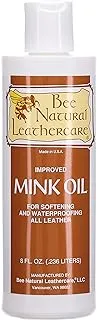 Bee Natural Mink Oil Clear, 8 oz