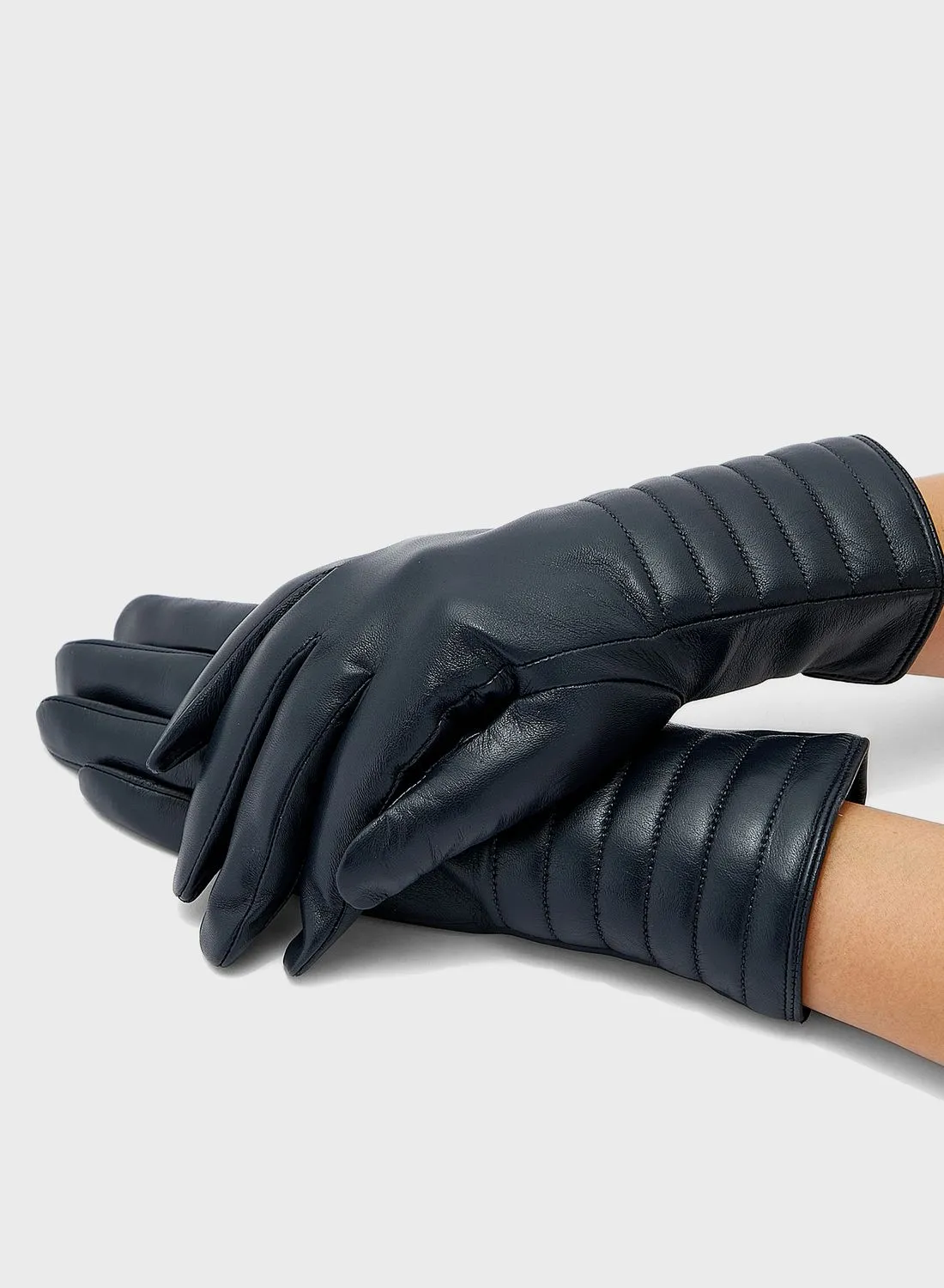 TOMMY JEANS Elevated Leather Gloves