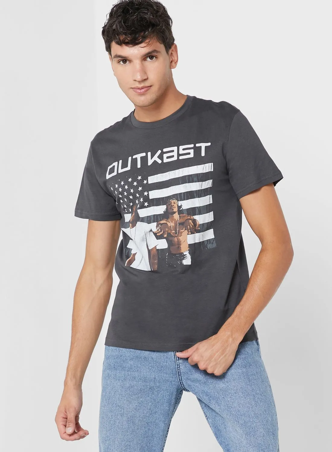 Cotton On Graphic Crew Neck T-Shirt