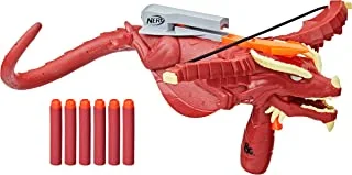 Nerf Dungeons & Dragons Themberchaud Dart Crossbow, 6 Nerf Elite Darts, D&D Outdoor Games, Nerf Blaster Toys, Ages 8 & Up