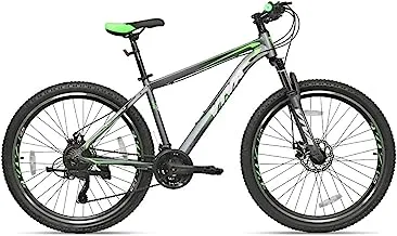 الدراجة الجبلية فيكتور إكس فيفا سبيدو VB-3737 29T 21 سرعة بقرص مزدوج (رمادي-أخضر)