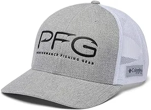 قبعة كرة بخطافات خلفية شبكية PFG للرجال من كولومبيا، قبعة كرة Pfg شبكية بخطافات خلفية