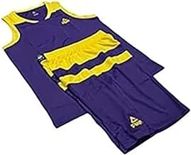 Peak F782027 Basketball Uniform, 2X-Large, Lakers Purple