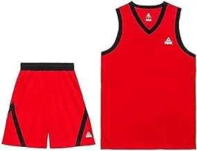 Peak FW702221 Unisex Basketball Uniform, 2X-Large, Red
