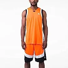 Peak Basketball Uniform, Small, Orange