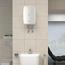 Saudi Ceramics 1200W Electric Vertical Water Heater, 15 Liter Capacity, White