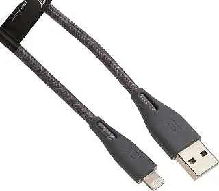RavPower RP-CB1027 كابل USB A إلى Lightning بطول 2 متر نايلون رمادي